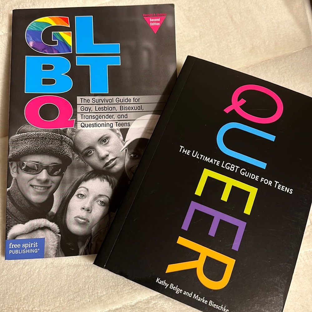 SALE!! Queer books for teens.     2